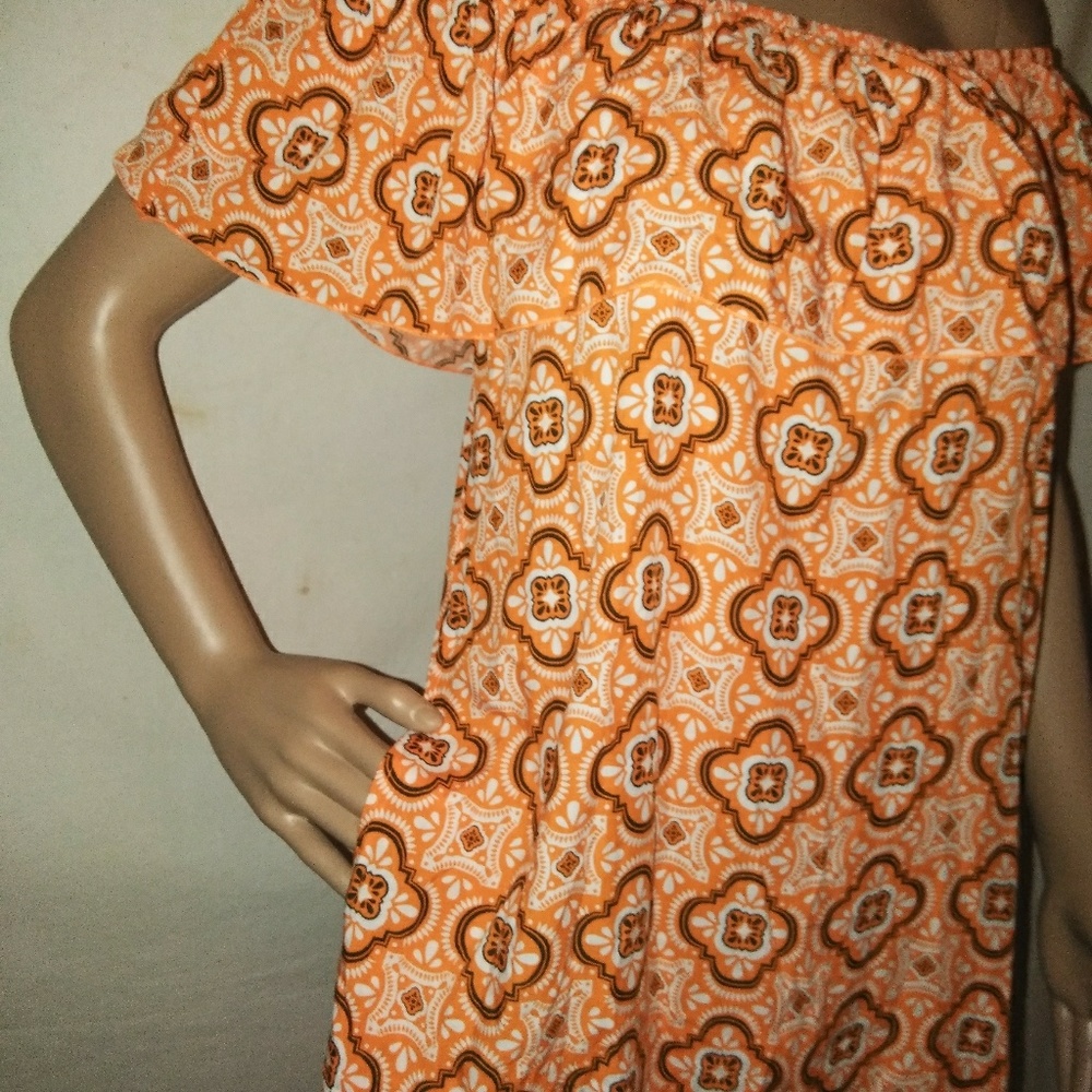 🆕 All For Color Hannah Ruffle Dress Size Small